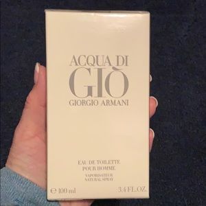 NWT (Still in plastic) Acqua Di Gio men's 3.4oz